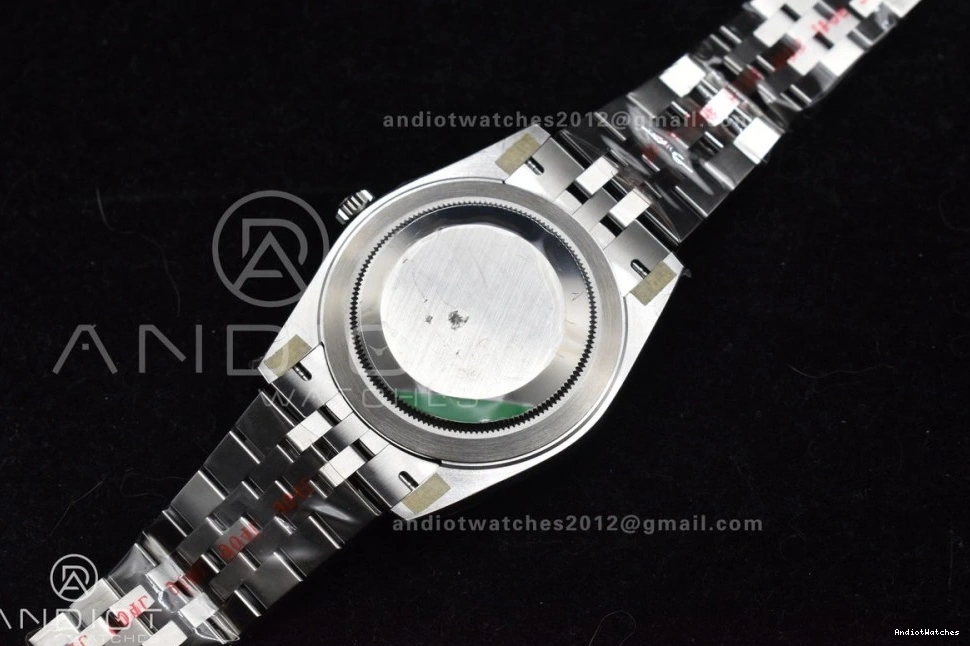 904L DateJust Gray SS Wimbledon On 126330 Vr Breathable Best Roman Dial Bracelet Edition ARF 589 Green Jubilee 1:1 41 0901